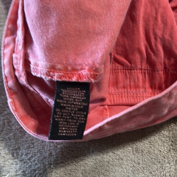 Sanctuary X Anthropologie Women's Cotton Salmon Colored‎ Shorts - Picture 13 of 13